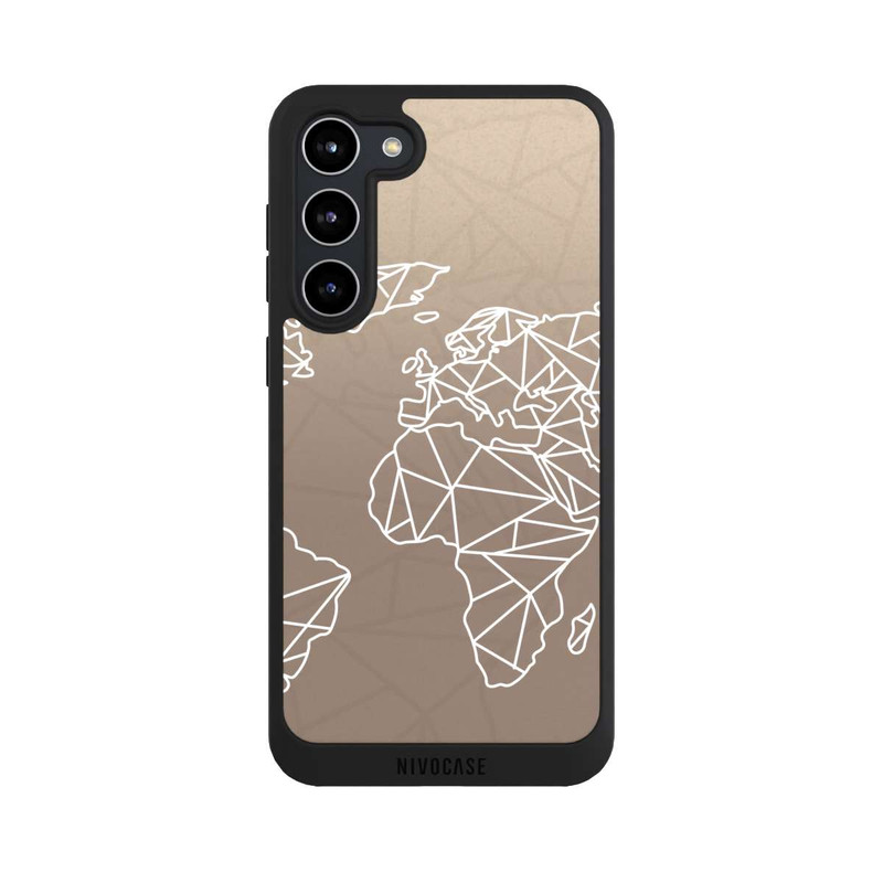 Galaxy S23 + NIVOpure Worldmap Polygon