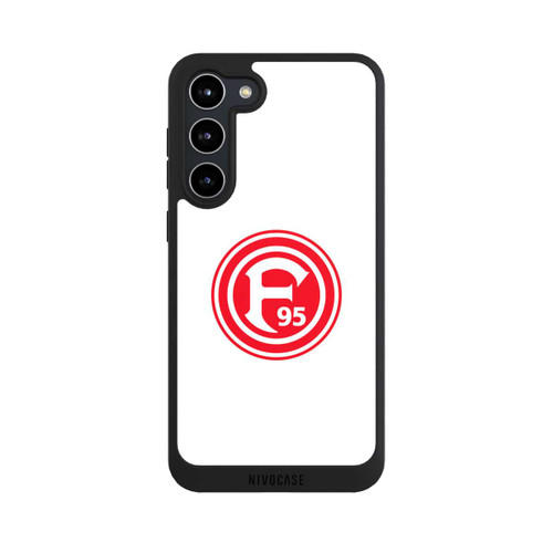 Samsung Galaxy S23+ NIVOpure Fortuna Logo Weiss