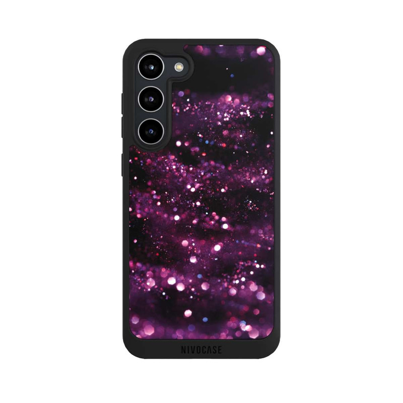 Galaxy S23 + NIVOpure Lilac Sparkles Look