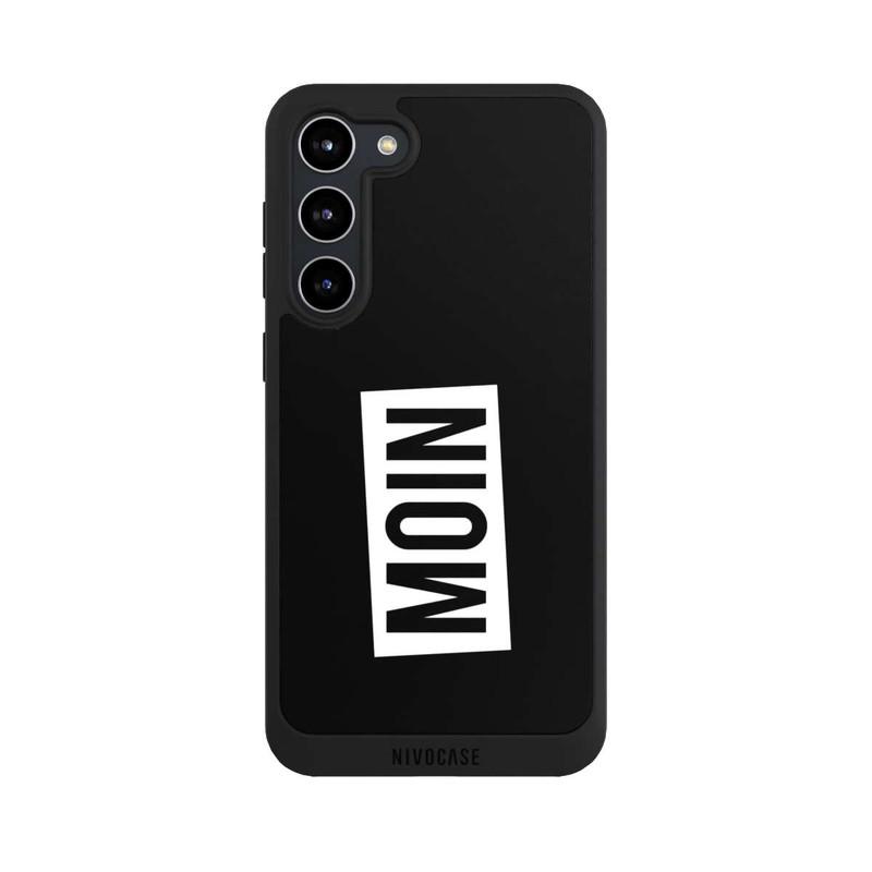 Galaxy S23 + NIVOpure Moin auf Schwarz