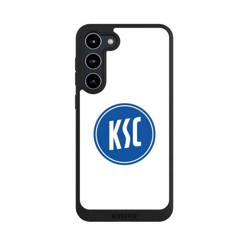 Galaxy S23 + NIVOpure KSC Logo auf Weiß