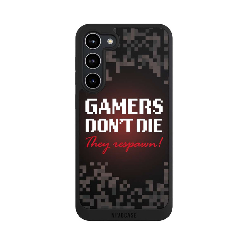 Galaxy S23 + NIVOpure Gamers Don't Die