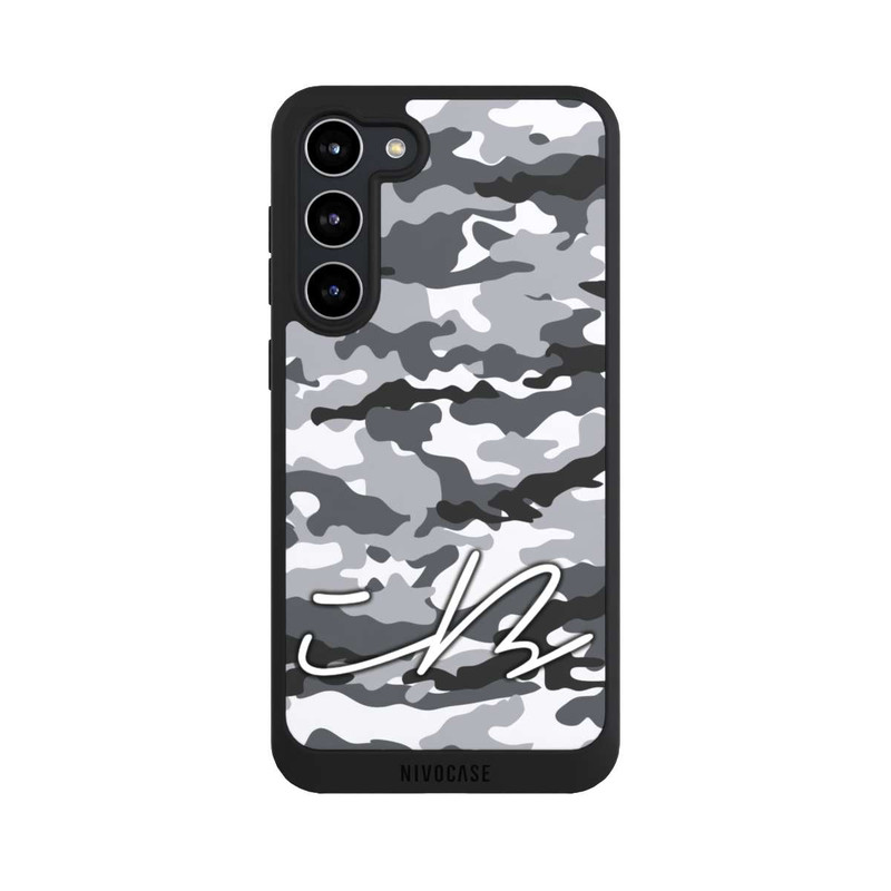 Galaxy S23 + NIVOpure Gris camo iBlali