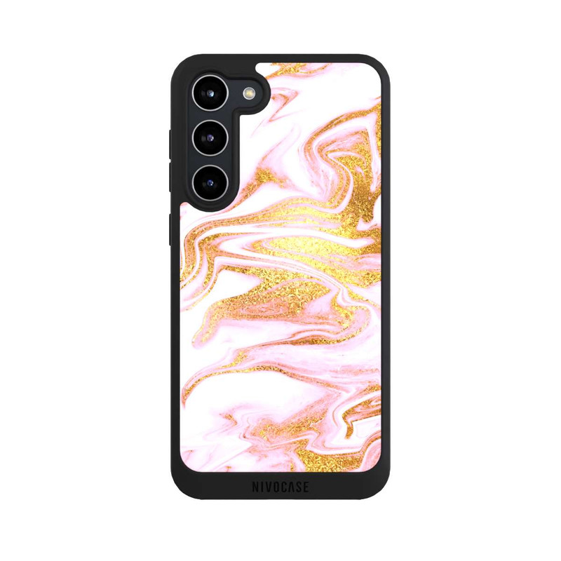 Galaxy S23 + NIVOpure Gold Fluss Look