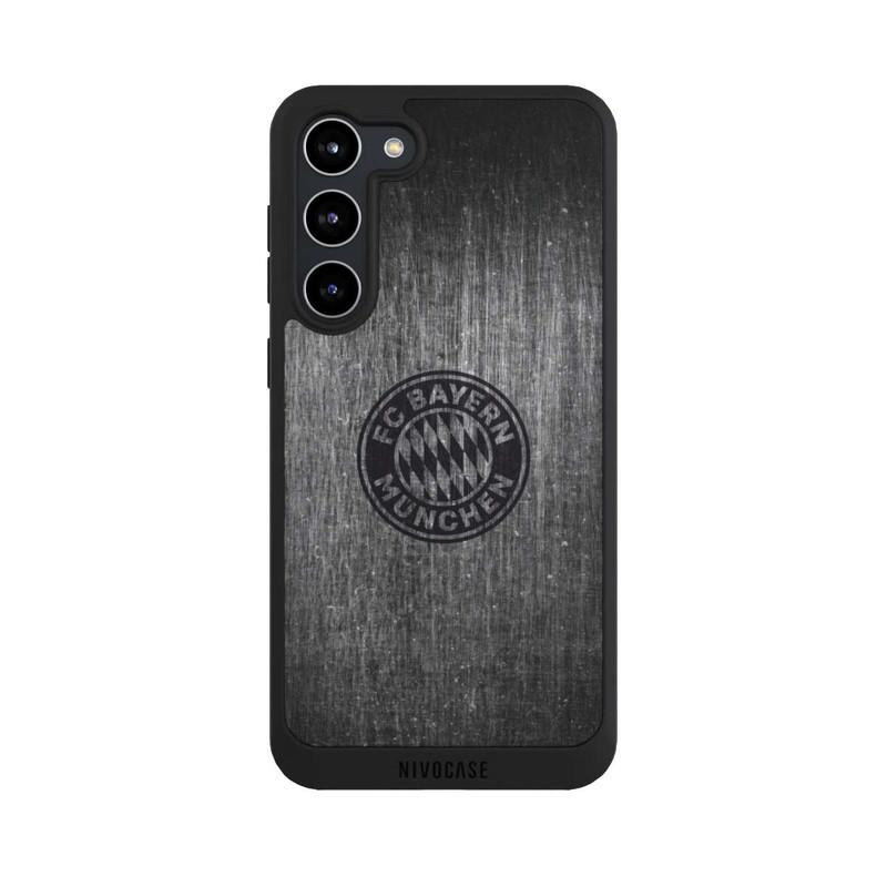 Galaxy S23 + NIVOpure Metalllook FCB Logo einfarbig