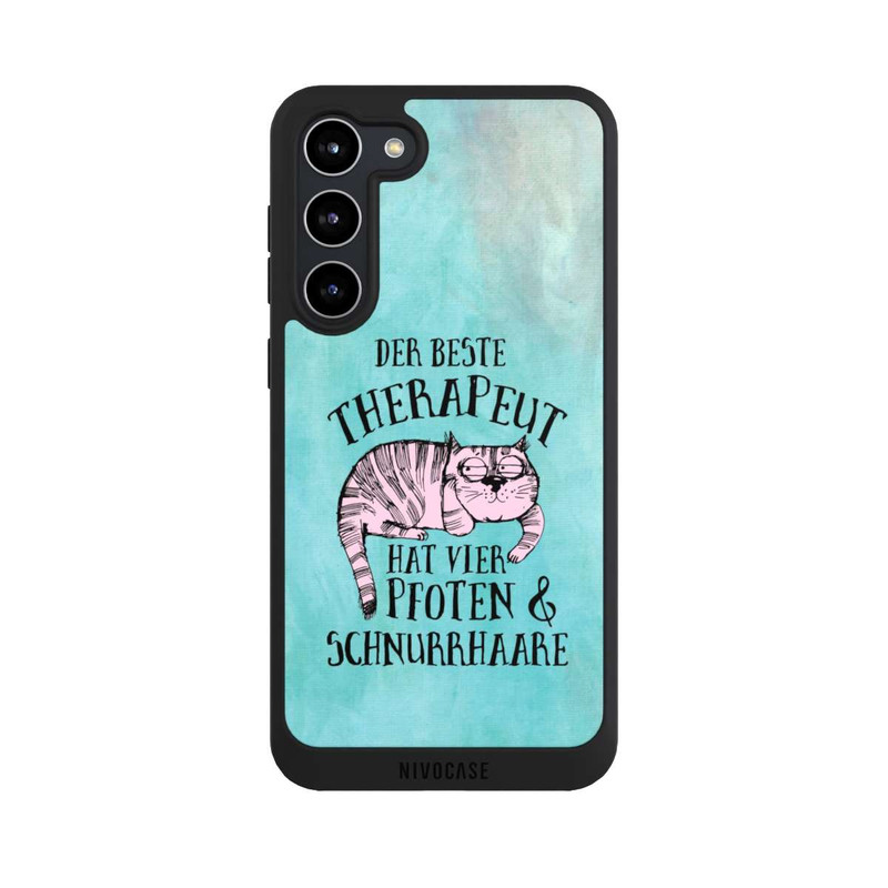 Galaxy S23 + NIVOpure Katze Therapeut