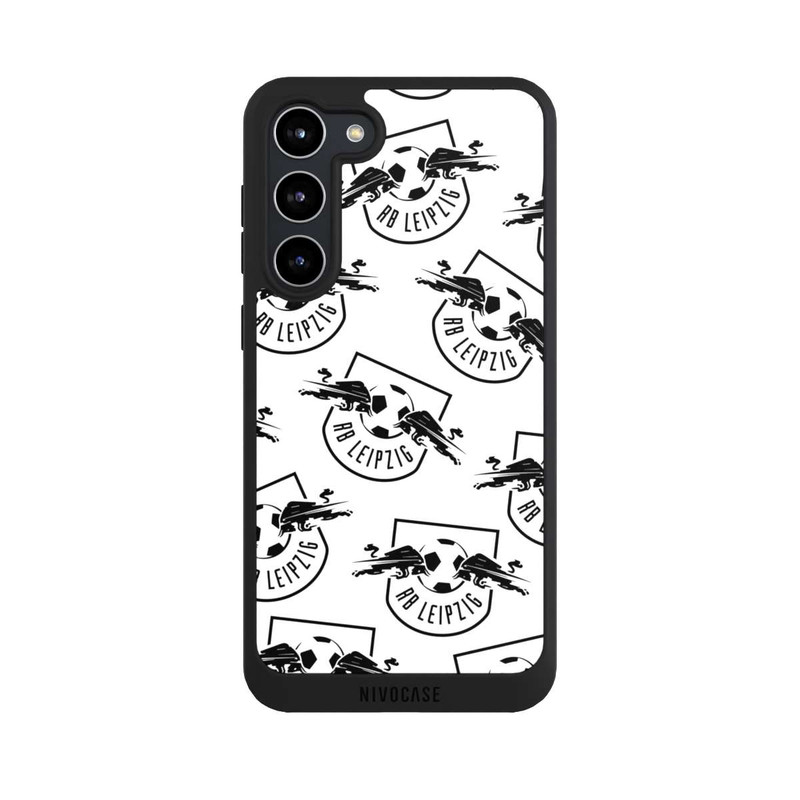 Galaxy S23 + NIVOpure Logos RB Leipzig black on white