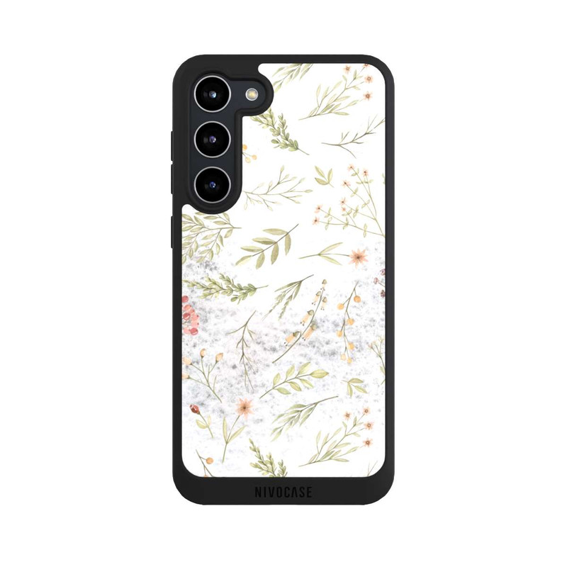 Galaxy S23 + NIVOpure Floral Marble