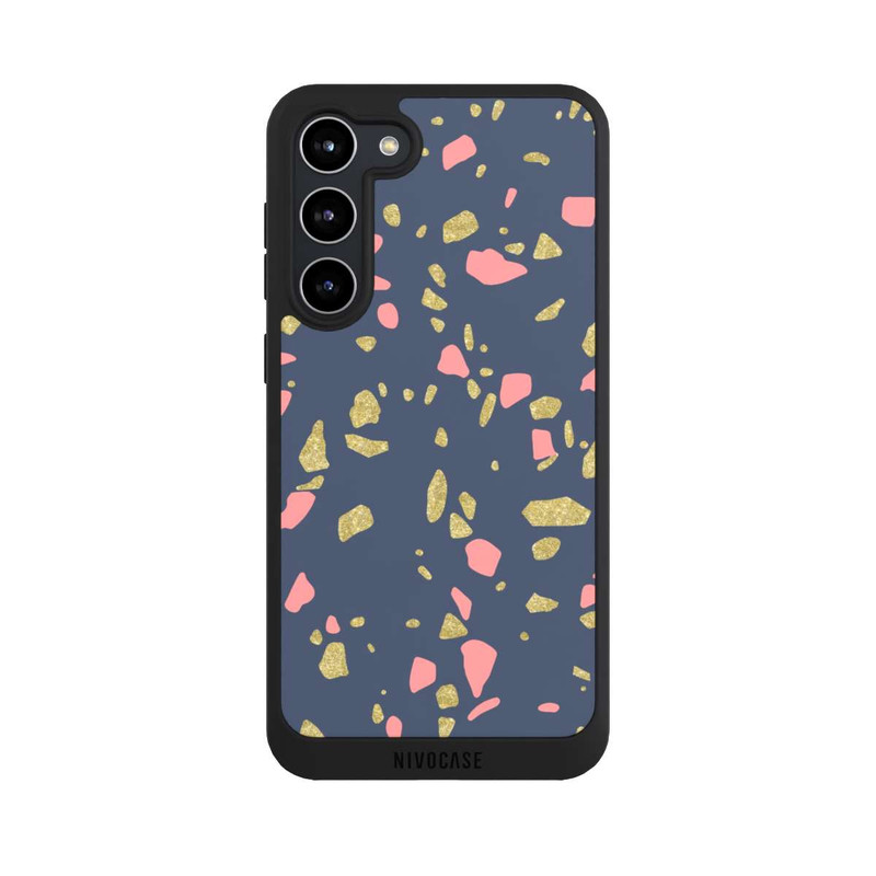 Galaxy S23 + NIVOpure Terazzo Gold-Optik