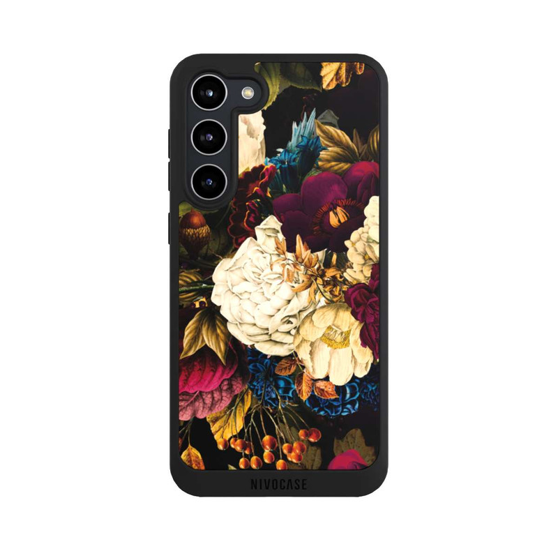 Galaxy S23 + NIVOpure Dark Vintage Flowers