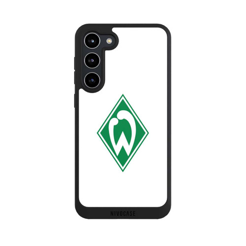 Samsung Galaxy S23+ NIVOpure Logo auf Weiß - Werder Bremen