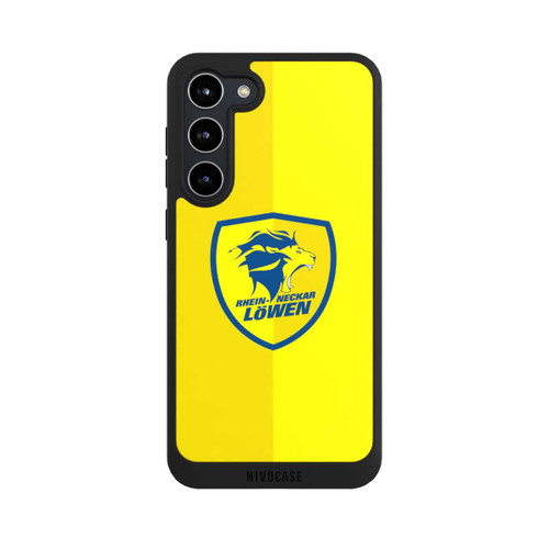 Samsung Galaxy S23+ NIVOpure Yellow Emblem Rhein Neckar Löwen