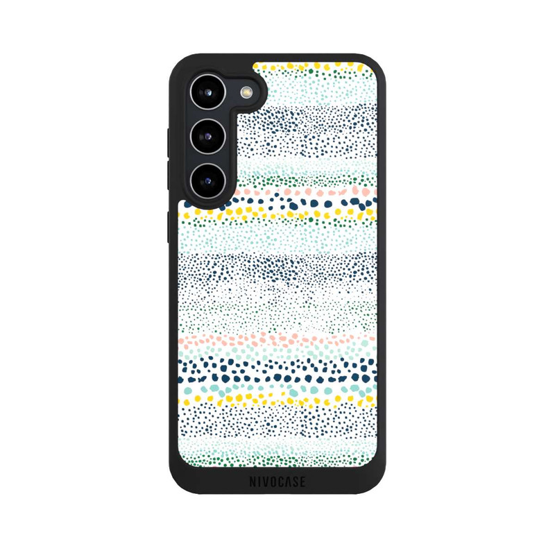 Galaxy S23 + NIVOpure Kleine Punkte, strukturiertes Weiß