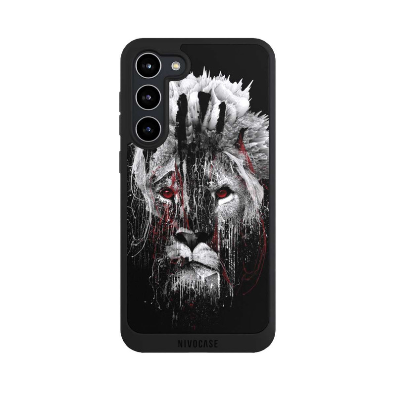 Galaxy S23 + NIVOpure Löwe Rote Augen
