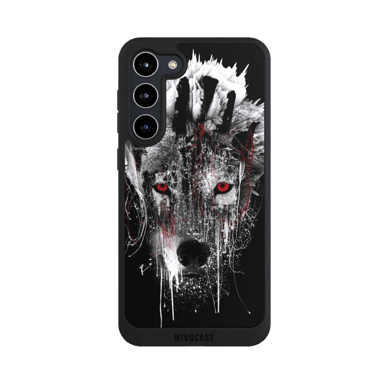 Galaxy S23 + NIVOpure Rote Augen Wolf