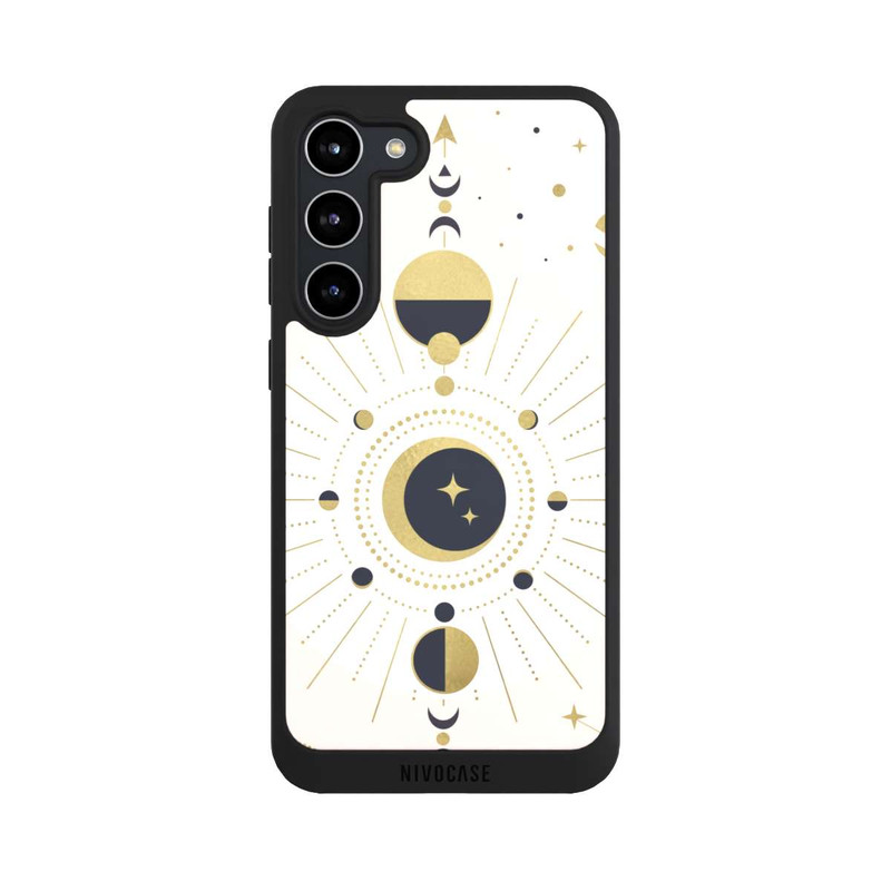 Galaxy S23 + NIVOpure Abstrakter Rose-Gold-Look