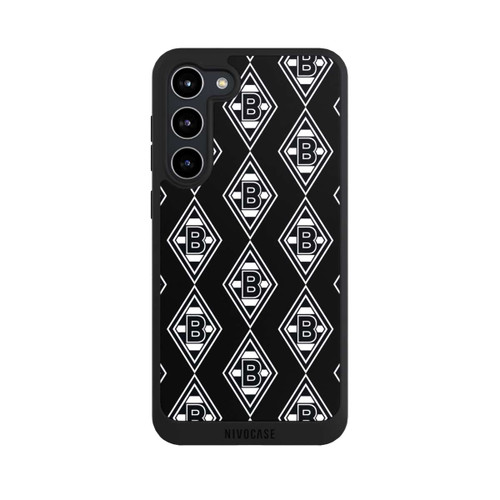 Samsung Galaxy S23+ NIVOpure Schwarze Rauten