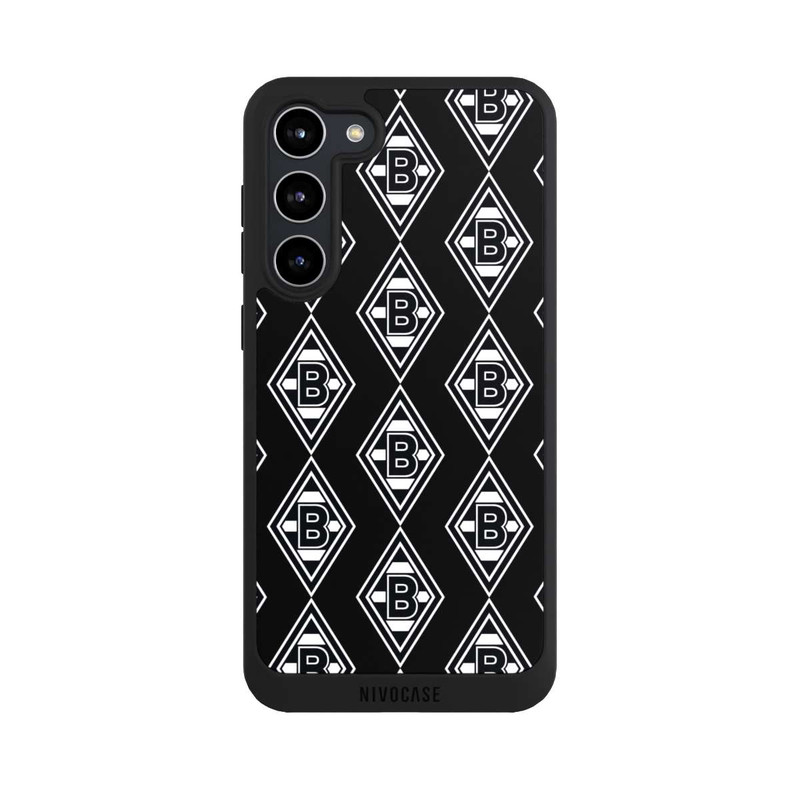 Galaxy S23 + NIVOpure Schwarze Rauten
