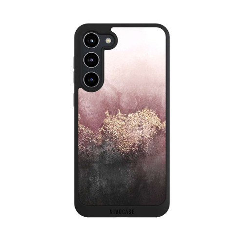 Samsung Galaxy S23+ NIVOpure Rosa Himmelsstaub Golddruck
