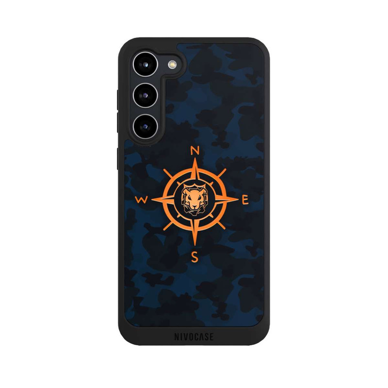 Galaxy S23 + NIVOpure Kompass Camo Blau