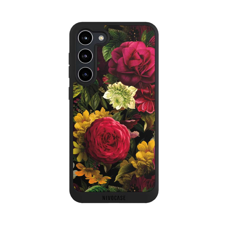 Galaxy S23 + NIVOpure Farbenfrohe Blumen