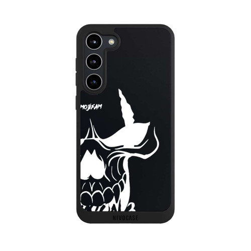 Samsung Galaxy S23+ NIVOpure Schädel Groß Schwarz/Weiß