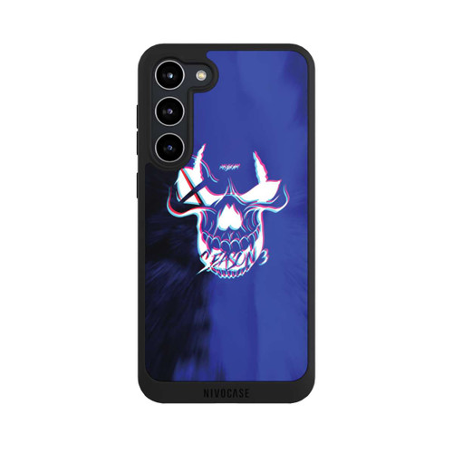 Samsung Galaxy S23+ NIVOpure Blauer Totenkopf