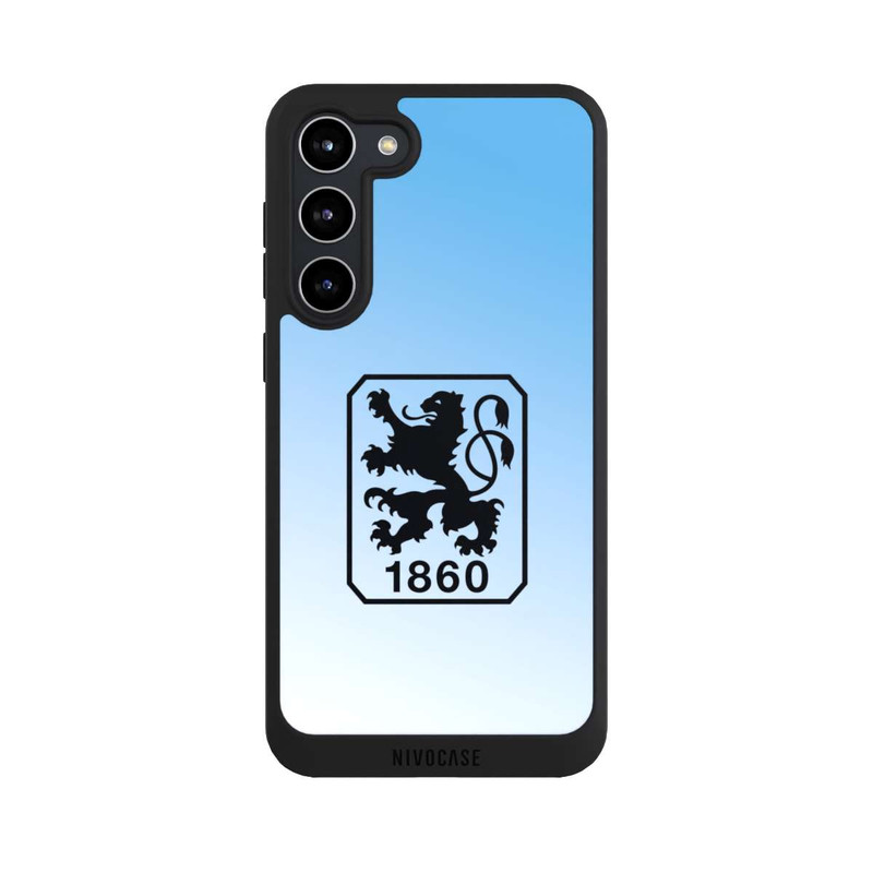 Galaxy S23 + NIVOpure TSV 1860 Blau Verlauf