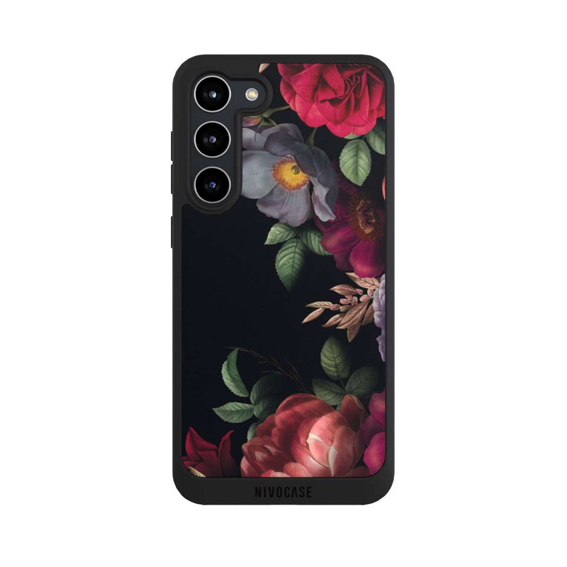 Galaxy S23 + NIVOpure Flowers On Black