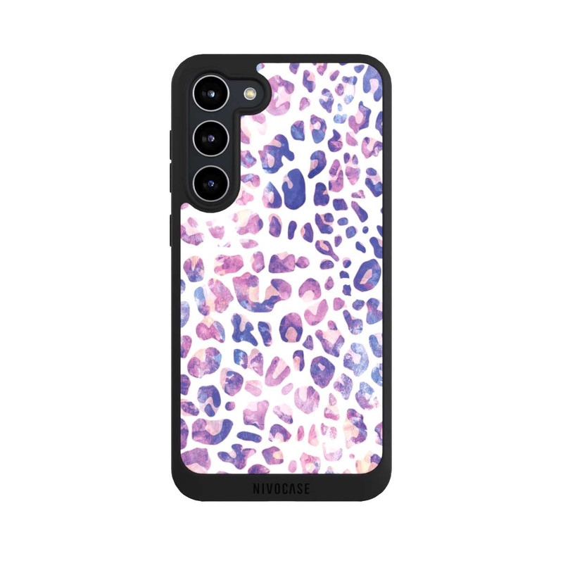 Galaxy S23 + NIVOpure Rosa lila Leopard
