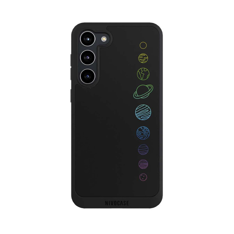Galaxy S23 + NIVOpure Bunte Planeten