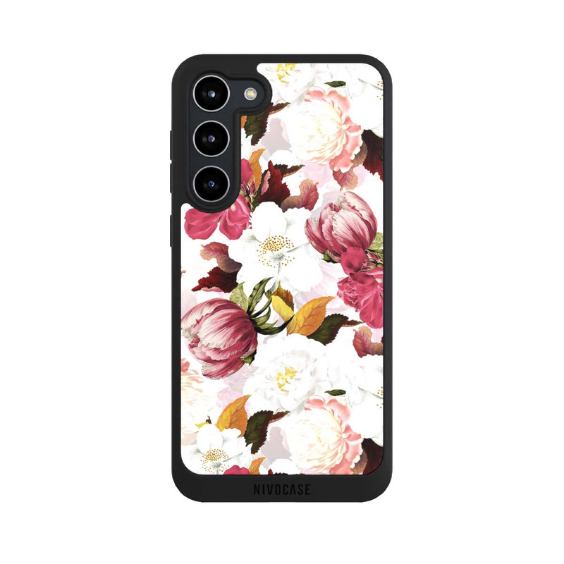Galaxy S23 + NIVOpure Leichte mädchenhafte Blumen