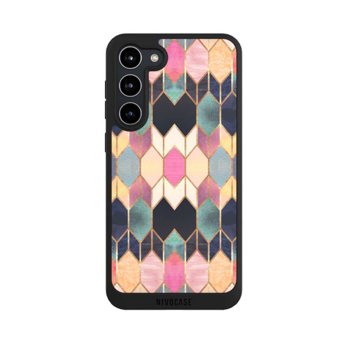 Samsung Galaxy S23+ NIVOpure Bunte Glasscheibe