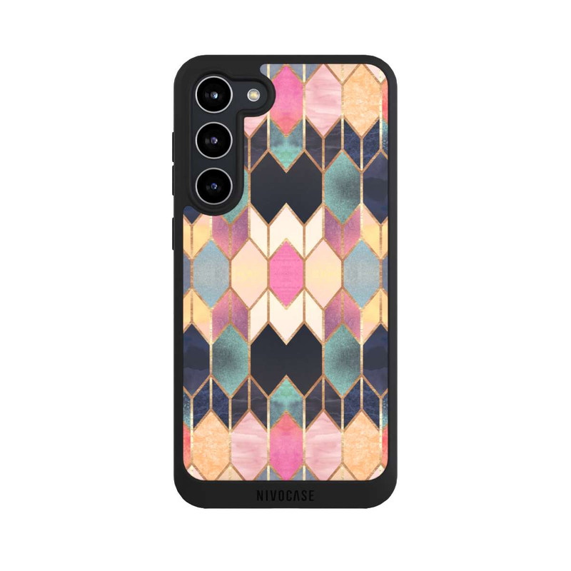 Galaxy S23 + NIVOpure Bunte Glasscheibe