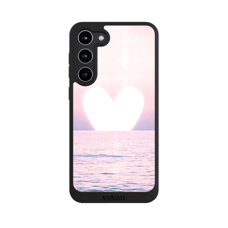 Galaxy S23 + NIVOpure Heart Sunset