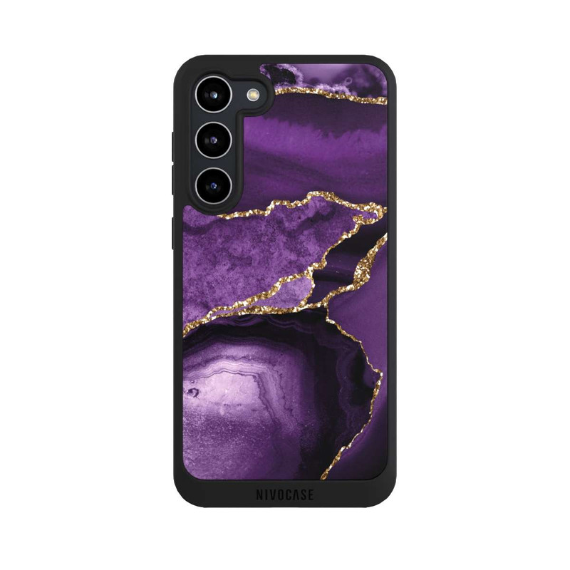 Galaxy S23 + NIVOpure Marbre Violet Paysage