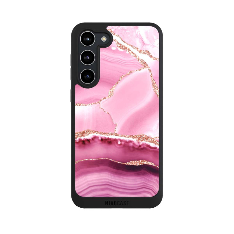 Galaxy S23 + NIVOpure Meerjungfrauen Pink Marmor