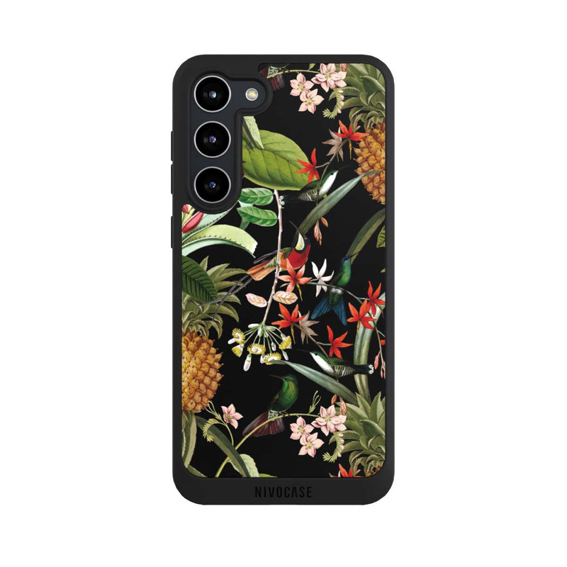 Galaxy S23 + NIVOpure Exotische Blumen Paradiesvogel