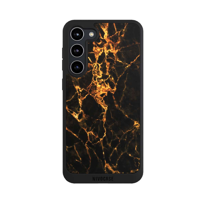 Galaxy S23 + NIVOpure Goldener Marmor