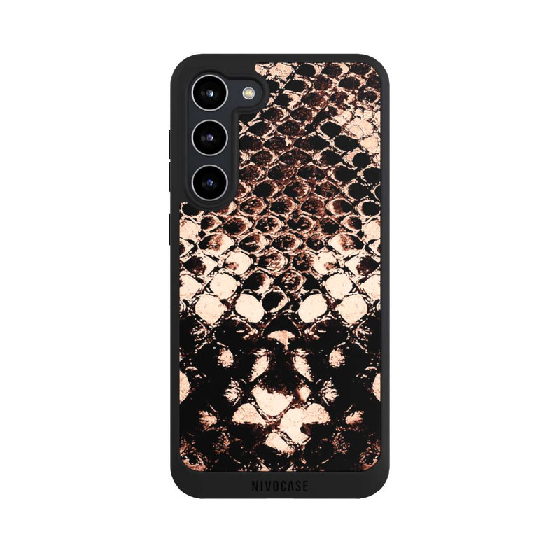 Galaxy S23 + NIVOpure Schlangendruck in Roségold