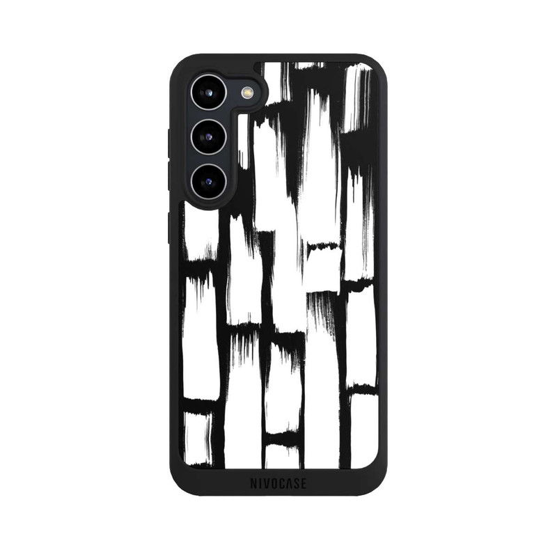 Galaxy S23 + NIVOpure Tribal-Pinselstriche