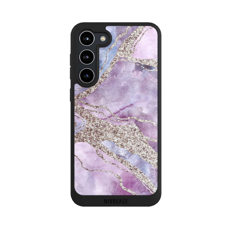 Galaxy S23 + NIVOpure Gemstone Pastel Purple