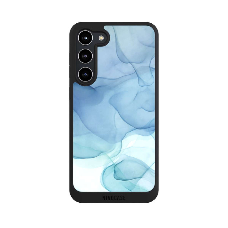 Galaxy S23 + NIVOpure Flüssige Kunst kühler Morgen