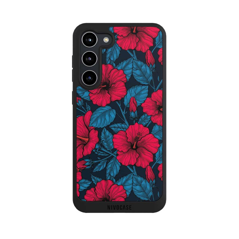 Galaxy S23 + NIVOpure Hibiscus rouge