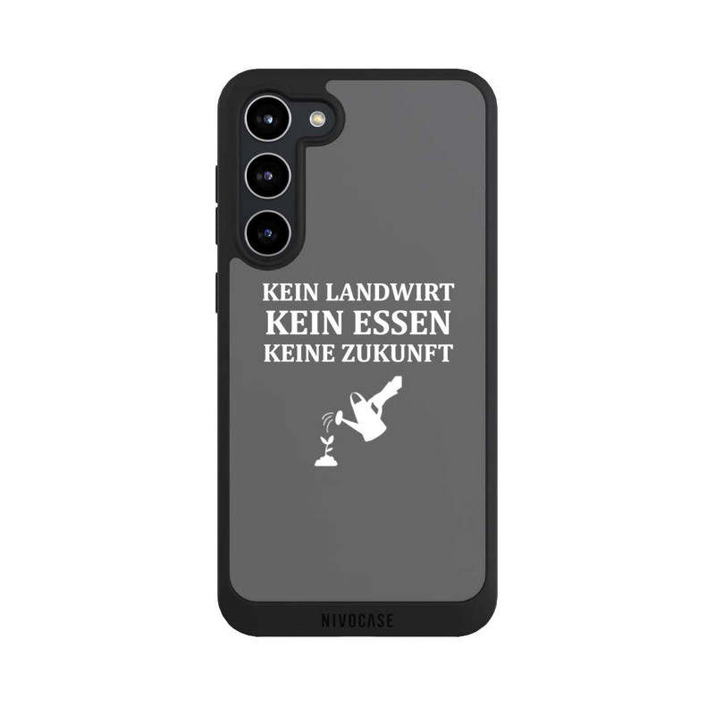 Galaxy S23 + NIVOpure Kein Landwirt kein Essen keine Zukunft
