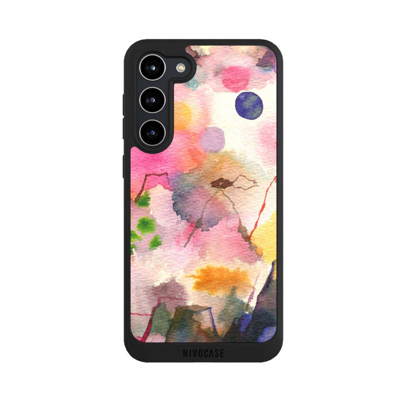 Galaxy S23 + NIVOpure Aquarell bunte Berge