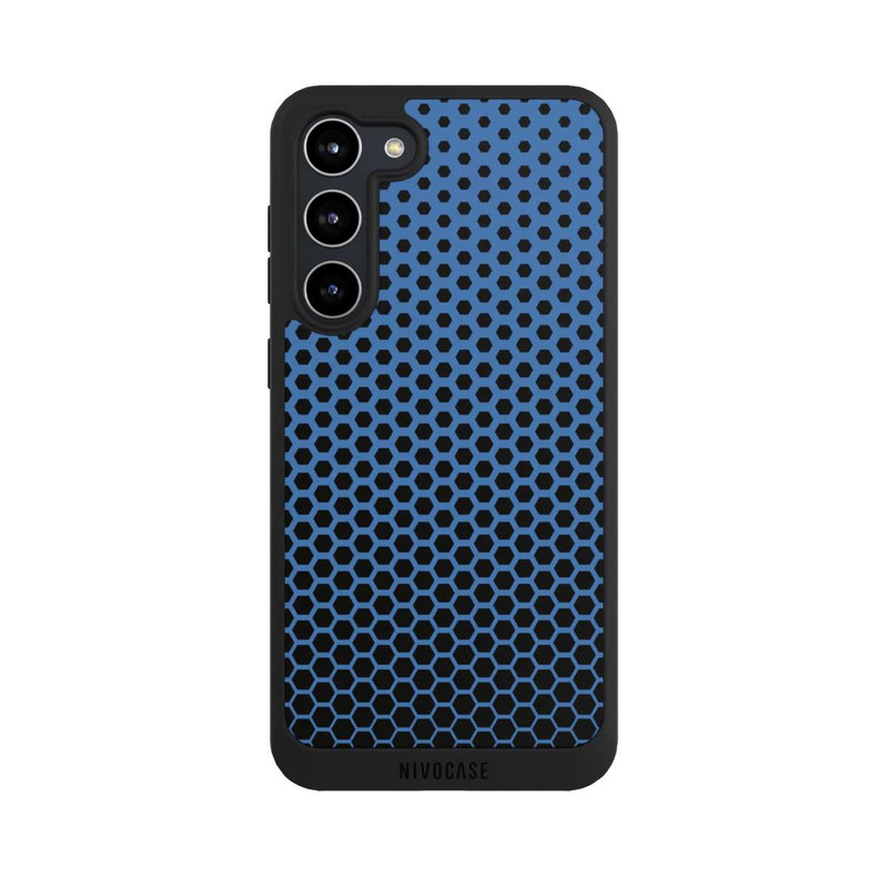Galaxy S23 + NIVOpure Metal Combs Blue