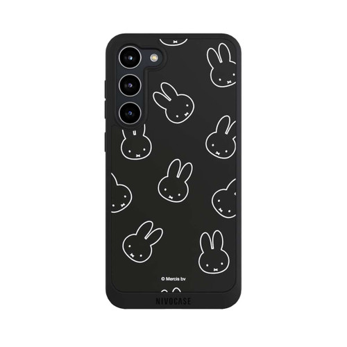 Samsung Galaxy S23+ NIVOpure Miffy Pattern Black
