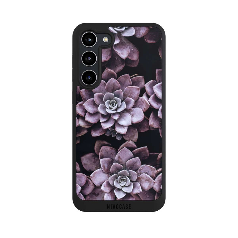 Galaxy S23 + NIVOpure Sukkulenten Violett