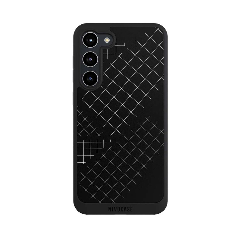Galaxy S23 + NIVOpure Black White Grid
